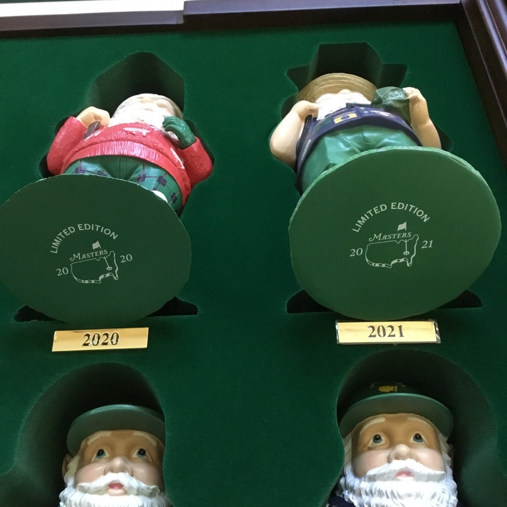 NEW Masters Limited Edition 10-Piece Gnome Set Berckmans Place Augusta - Picture 12 of 16